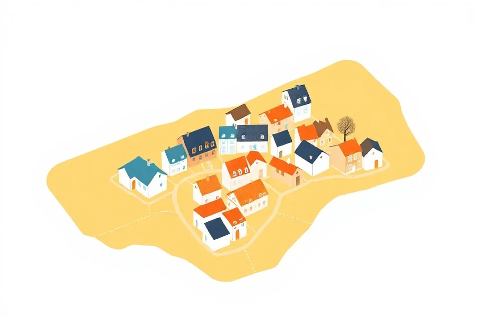 Carte du secteur d'intervention autour de Mauges-sur-Loire (49110)